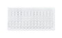GINER Y COLOMER Cabecero Artesanal Blanco Decapado de MDF, 165 cm de Ancho x 80 cm de Alto, Panel Decorativo para Cama